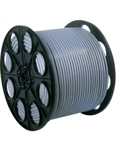 Câble H05VV-F 3G1.5mm2 Gris Câble souple H05VV-F 3G1.5mm2 pour usage domestique. - Dhome