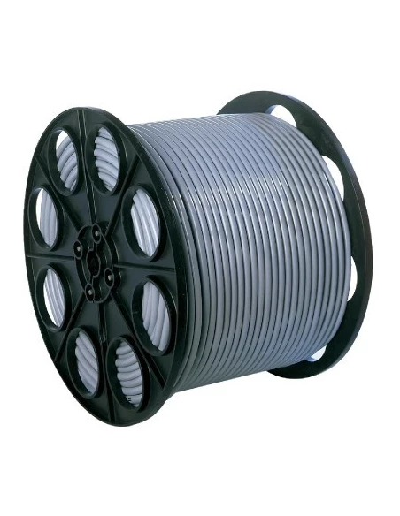 H05 vv-f mètré 1,5 mm² 1/2 touret 3g 1,5 mm² gris 125