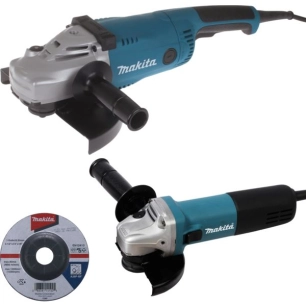 lot ga9020 (meuleuse 0 230 mm2200w ) + 9558hnrg (meuleuse0 125 mm 840 w)