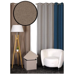 rideau occultant dessuschine verso polaire anthracite