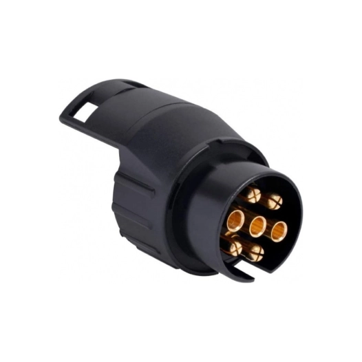 connecteur remorque 13-7 broches 12v, avec languette de protection