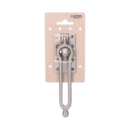 retenue de porte en laiton nickel mat