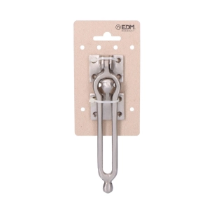 retenue de porte en laiton nickel mat