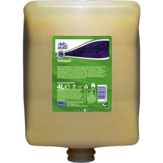 4 pate nettoyante sans solvant solopol classic cartouche 2l