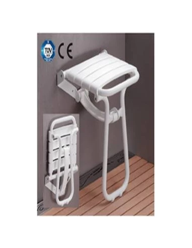 Siège de douche escamotable à béquille 3111561347002