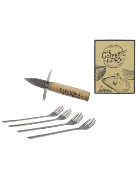 Coffret Huitres CMP Kit ouverture securisee - CMP