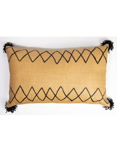 coussin tresse