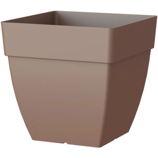 pot capri carre 45cm blanc