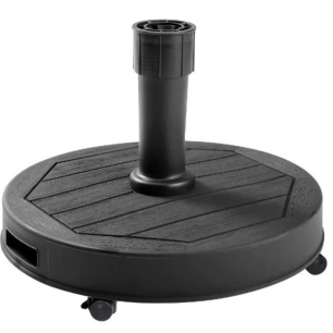 pied de parasol beton rond 27 kg