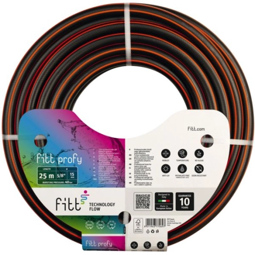 tuyau fitt profy noir 15mm x 50m