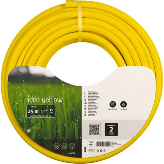tuyau idro yellow jaune 15mm x 25m