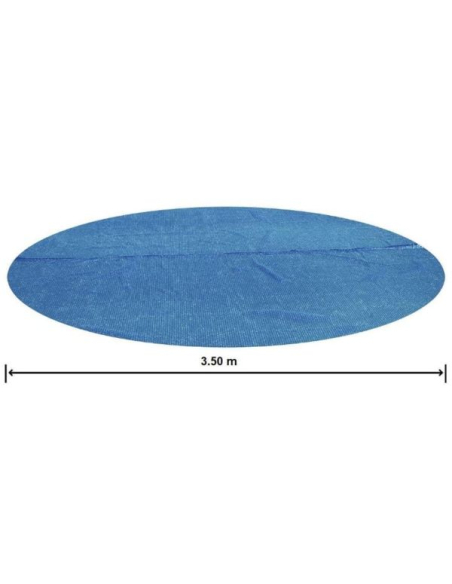 Bâche Solaire Piscine 350 cm Chauffe l'eau et réduit l'évaporation - bestway