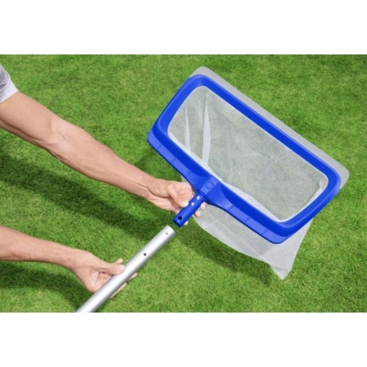 epuisette aquarake, 50 x 29,7cm, compatible manche 30mm diametre, filet large (3