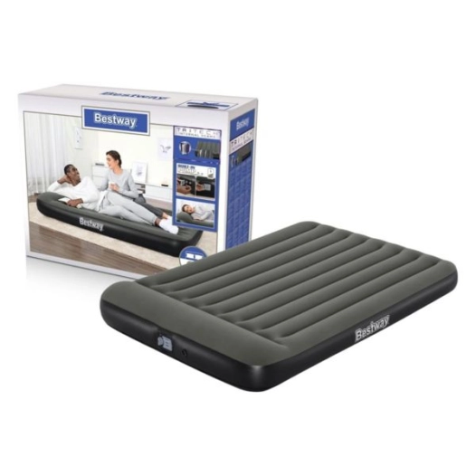 airbed tritech 30 cm, 203 x 152 x 30 cm, 300 kg max, pompe fonctionnant avec pil
