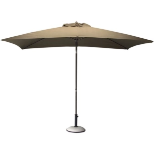 parasol droit tilt 3 x 2 m toile curry