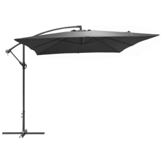 parasol deporte eco 3x3 m toile taupe