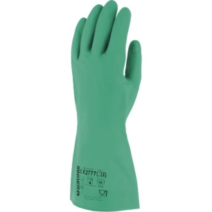 gant nitrile vert floque 30 cm t10 - 102926-10