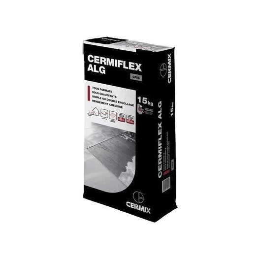 colle cermiflex alg gris 15kg