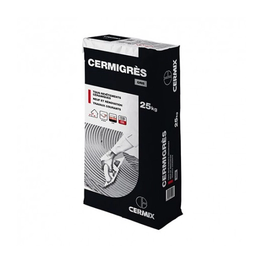 colle cermigres gris sac 25 kg