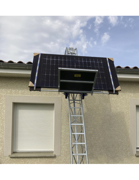 monte panneaux solaires apache