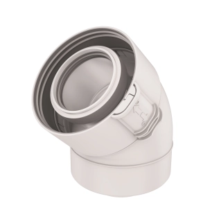 coude 45° cds 60/100 x2 229200