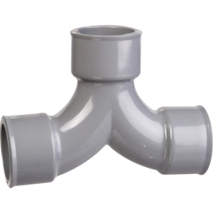 coude dble pvc 87° ff 40