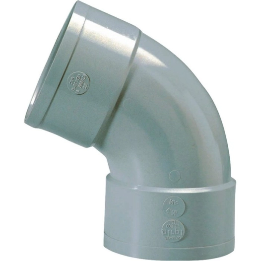 coude pvc 67° ff 100