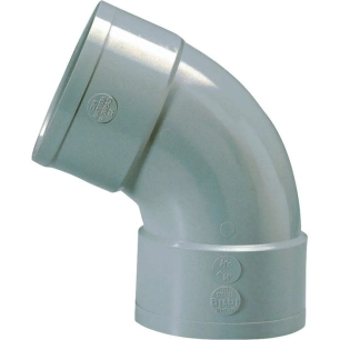 coude pvc 67° ff 100