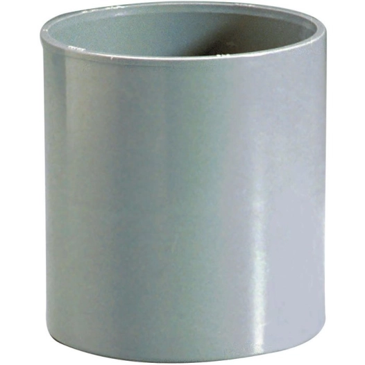 Manchon PVC avec butée intérieure femelle femelle 100mm - GIRPI