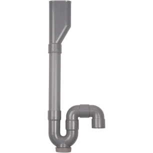 siphon m.a.l.dble vert. pvc