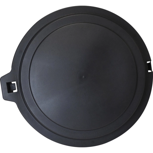 couvercle poubelle noire 80l