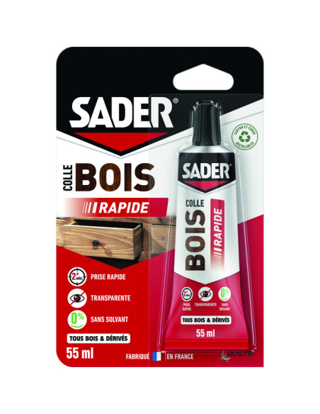colle bois rapide blister 55ml