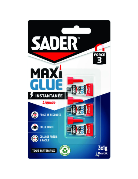 colle maxiglue liquid tub 3x1g