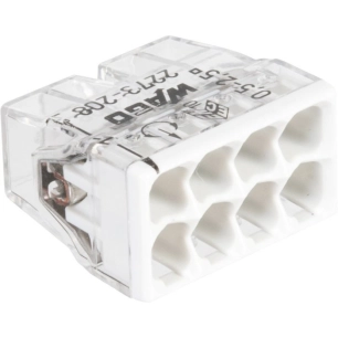 Borne pour boîtes de dérivation 8 conducteurs x 50 - WAGO