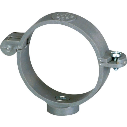 Collier de fixation tube pvc à charniere d80mm - GIRPI