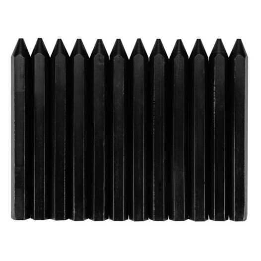 defi - craie grasse - noire - 12 pcs