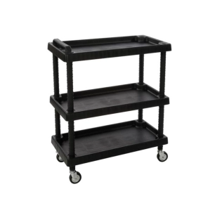 chariot porte-outils - 3 étagères - 75 x 37.5 x 92 cm