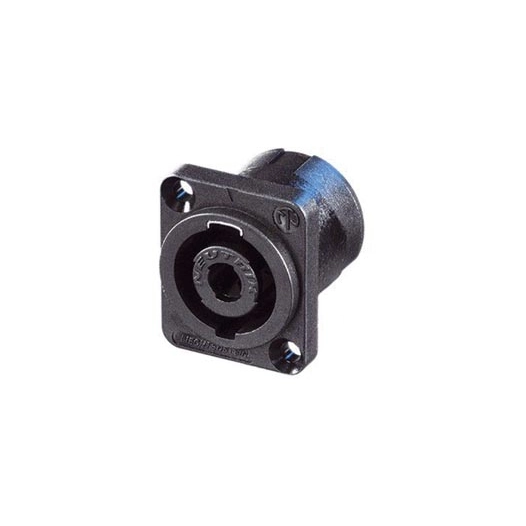 neutrik - embase speakon, 4 points mâle, noir, type d