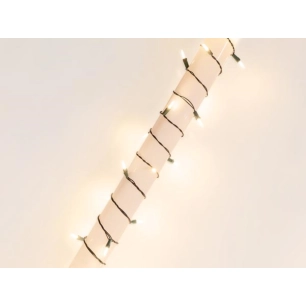 origilight led - 12 m - 80 led - blanc chaud - câble vert - 31 v