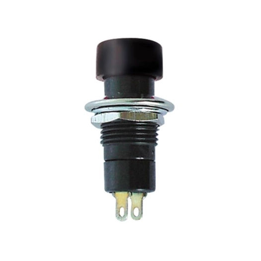 bouton-poussoir off-on noir