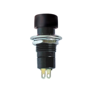 bouton-poussoir off-(on) noir