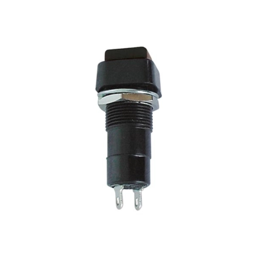 r18-23 bouton-poussoir on-(off) noir 3a/125v