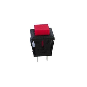 push-button switch off-(on) black
