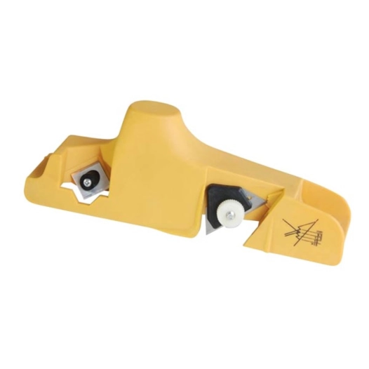 rabot à chanfreiner pour plaques de plâtre