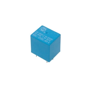 relais standard 15a/28vcc-125vca 7a/220vca 1 x repos-travail 6vcc