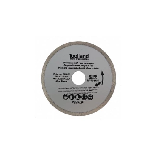 Disque de diamant - 180 mm x 25 4 mm