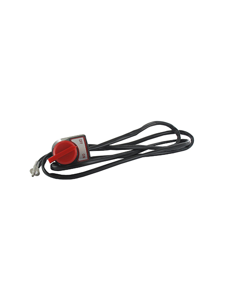 bouton d'arrêt, pour motobineuses inventiv modèles 0534030001 (a et b), 0530170001, 0530130001 (a et b). origine 0330062001.