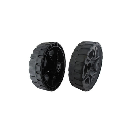 roue arrière pour tondeuse électrique bestgreen modèle suslm34e. origine: 1056784001.