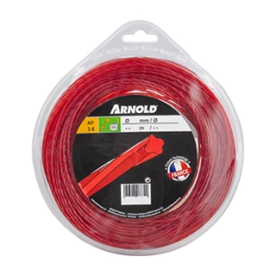 fil nylon arnold torsadé 35 m x 2,40 mm.