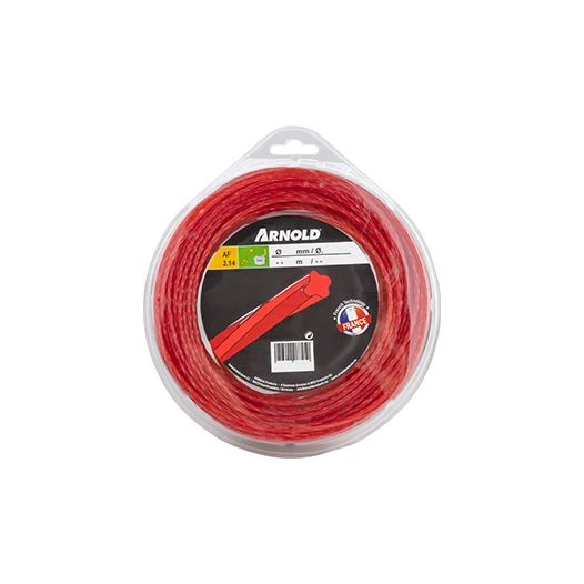 fil nylon arnold torsadé 70 m x 2,40 mm.